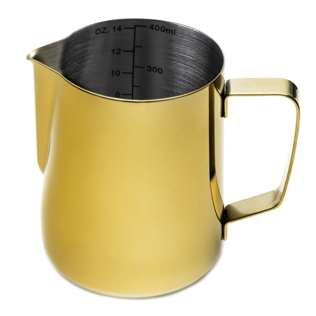 Barista Progear 600ml Gold Milk Jug - Prestige Coffee - Barista Progear - Gold