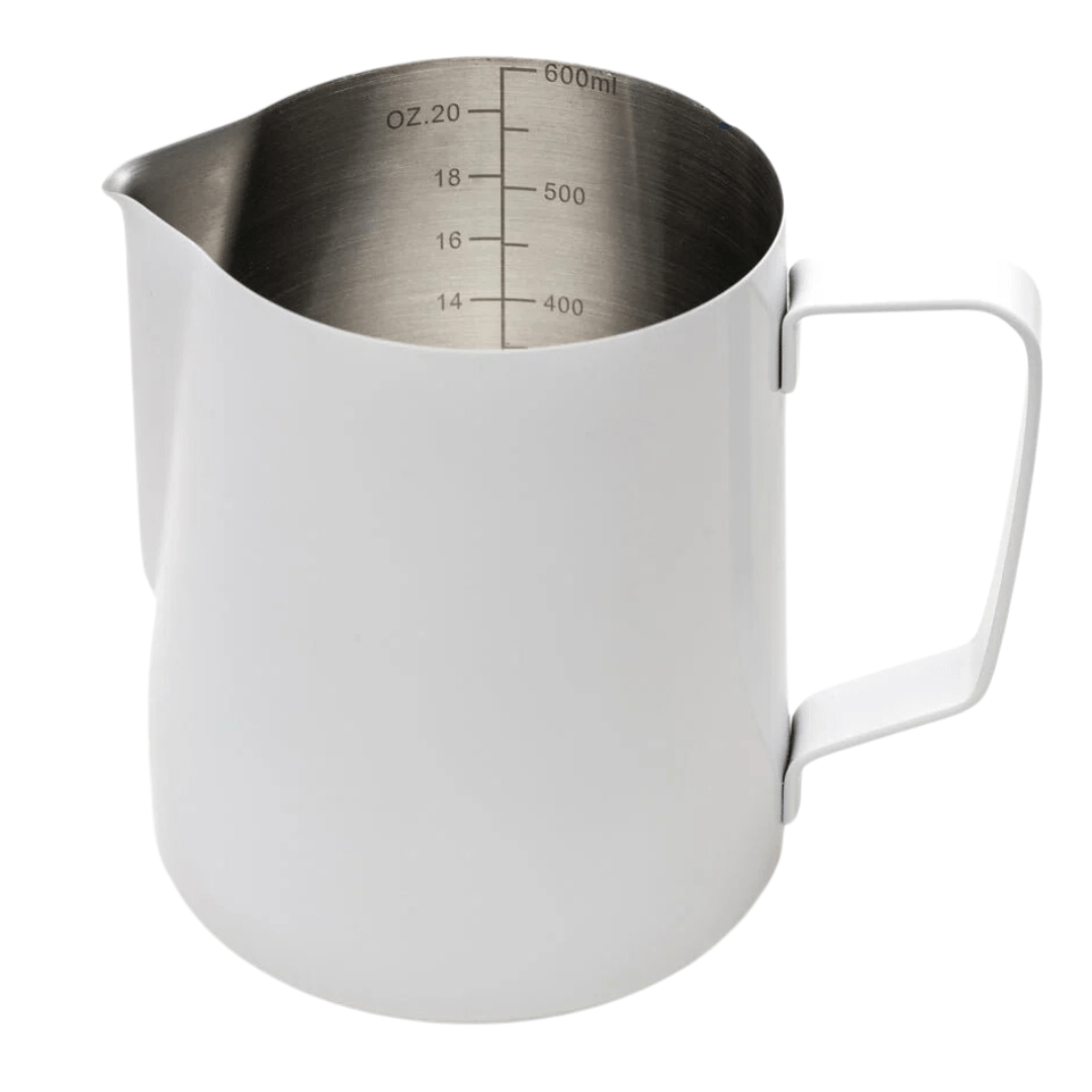 Barista Progear White 600ml Milk Jug - Prestige Coffee - Barista Progear - Stainless