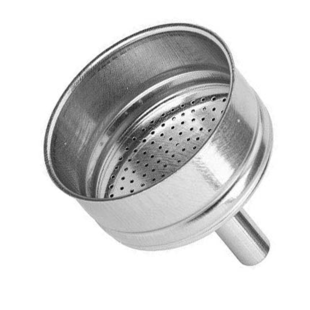 Bialetti Stainless Steel Funnel 6 Cup - Prestige Coffee - Bialetti -