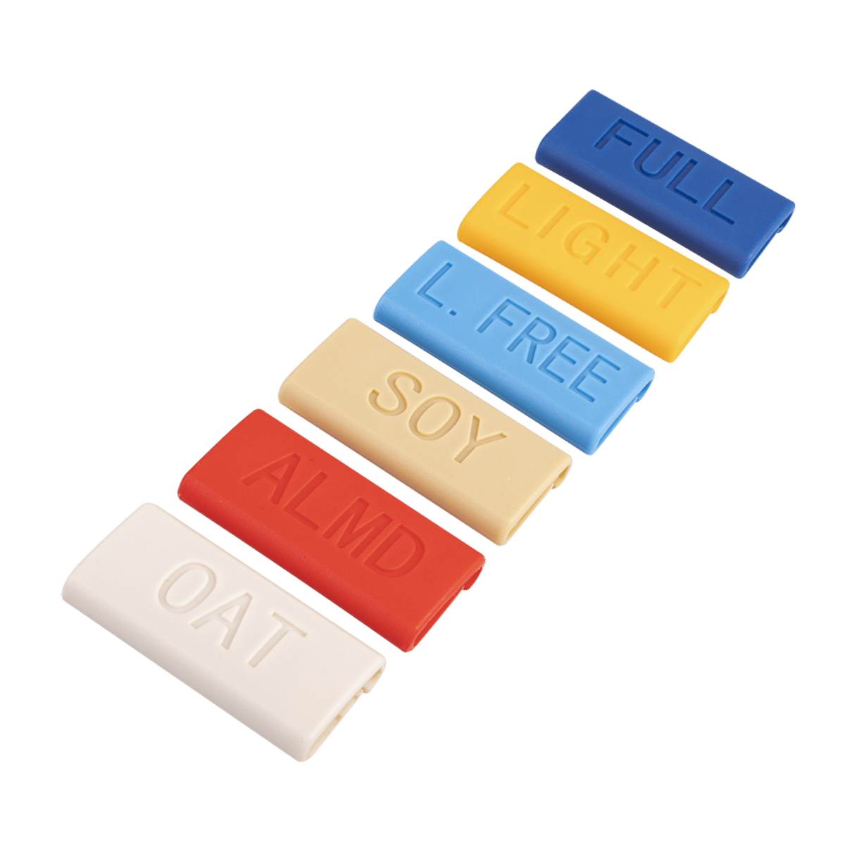 Crema Pro Milk Jug ID Clips - Set of 6 - Prestige Coffee - Crema Pro -