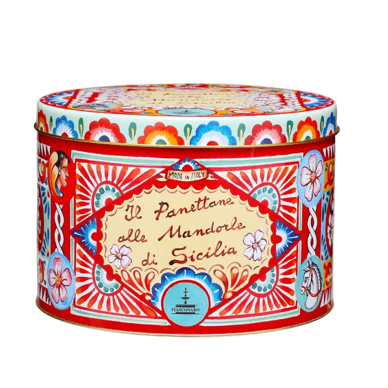 Dolce & Gabbana Panettone with Raisins, Icing and Sicilian Almonds | 1kg