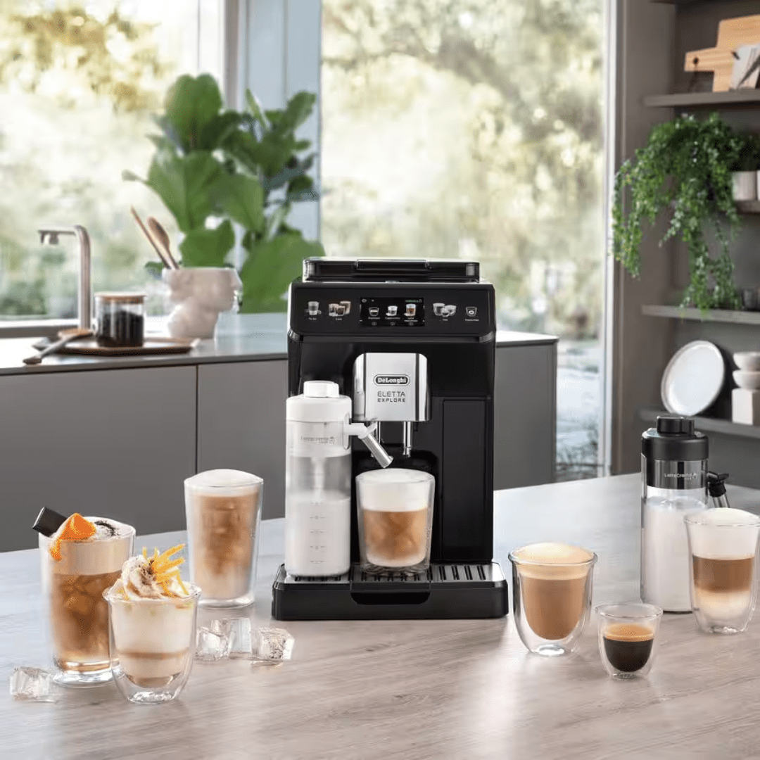Delonghi Eletta Explore Grey Factory Seconds - Prestige Coffee - Delonghi -