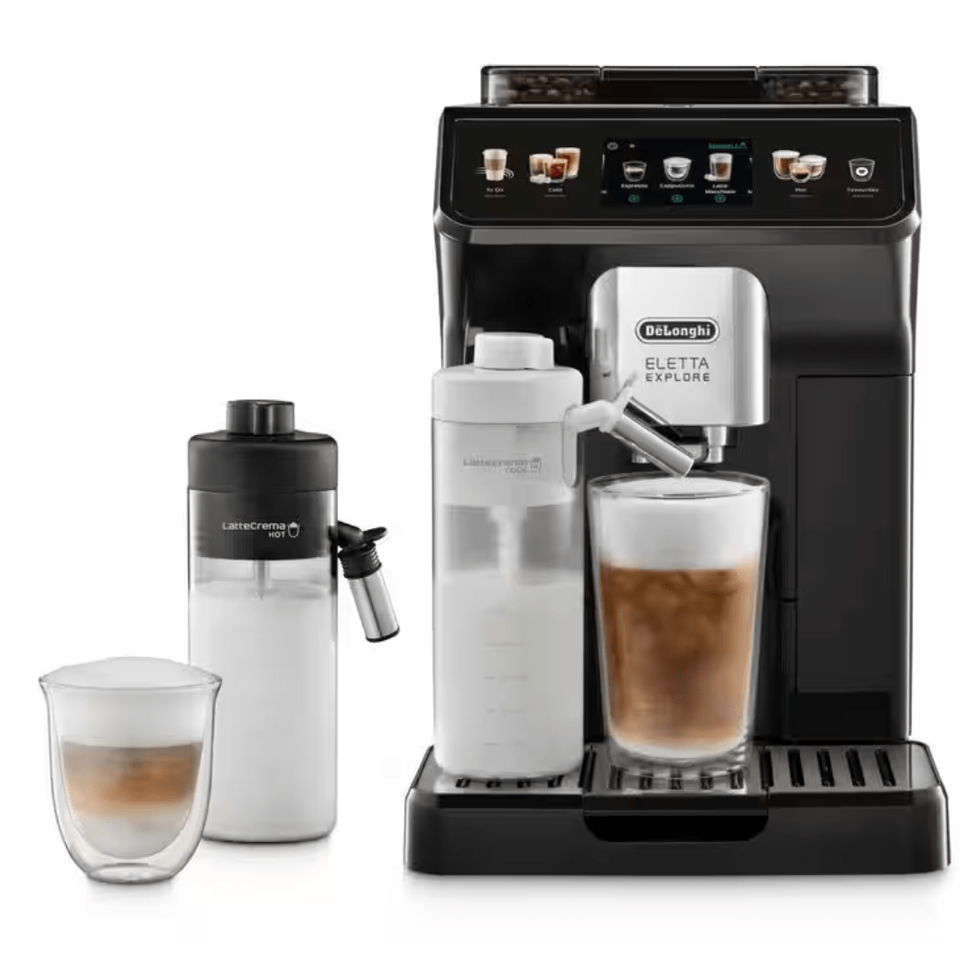 Delonghi Eletta Explore Grey Factory Seconds - Prestige Coffee - Delonghi -