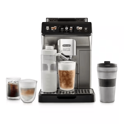Delonghi Eletta Explore Titanium Coffee Machine Factory Seconds ECAM45086T