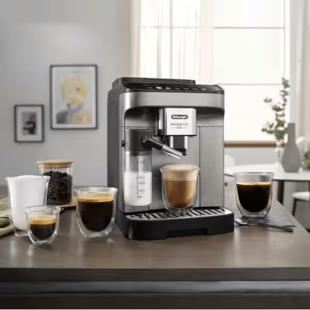 Delonghi Magnifica Evo Titanium Factory Seconds - Prestige Coffee - Delonghi -