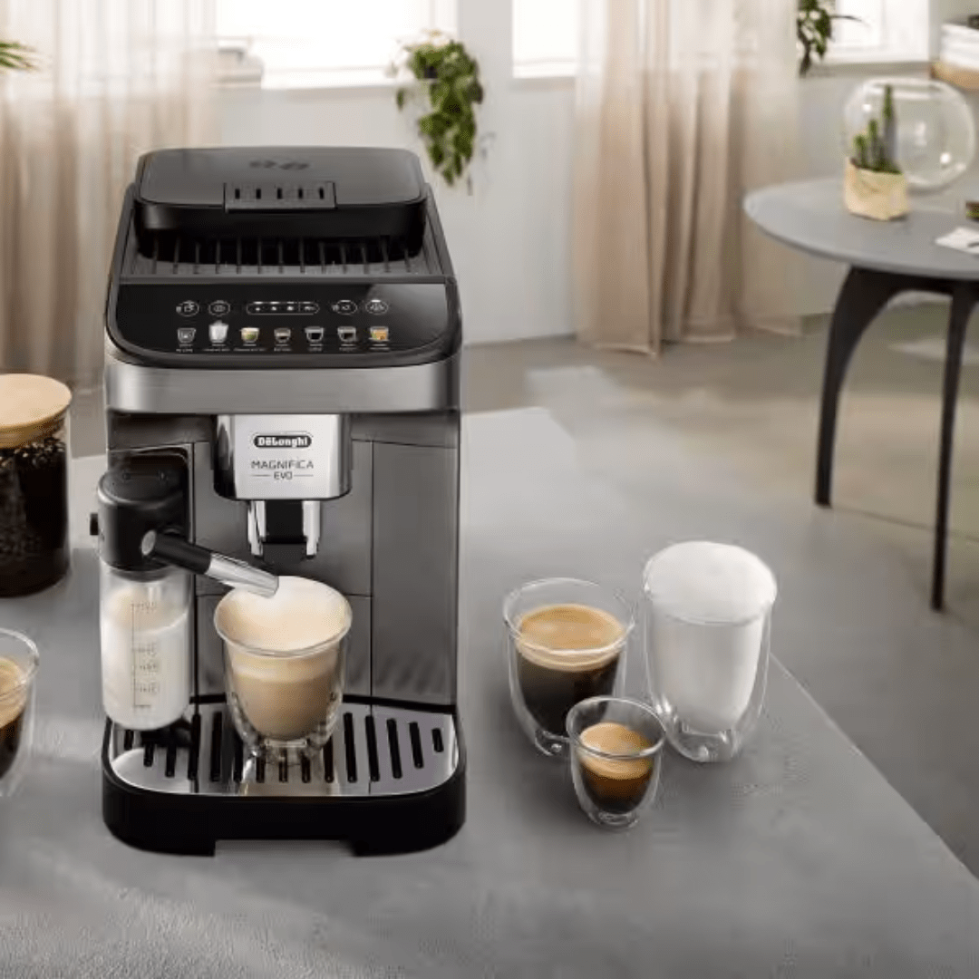Delonghi Magnifica Evo Titanium Factory Seconds - Prestige Coffee - Delonghi -