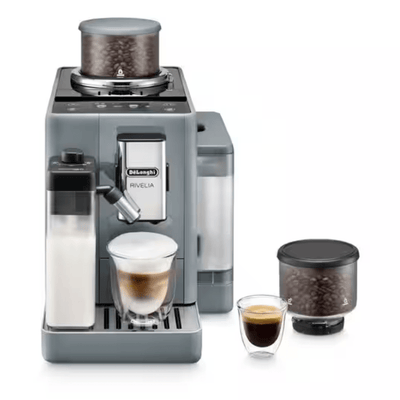Delonghi Rivelia Grey Coffee Machine Carton Damaged EXAM44055G