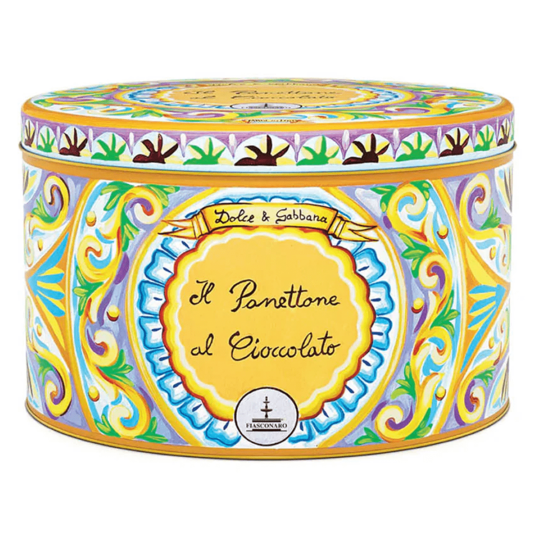 Dolce & Gabbana Tin Panettone Chocolate 500g - Prestige Coffee - Dolce & Gabbana -