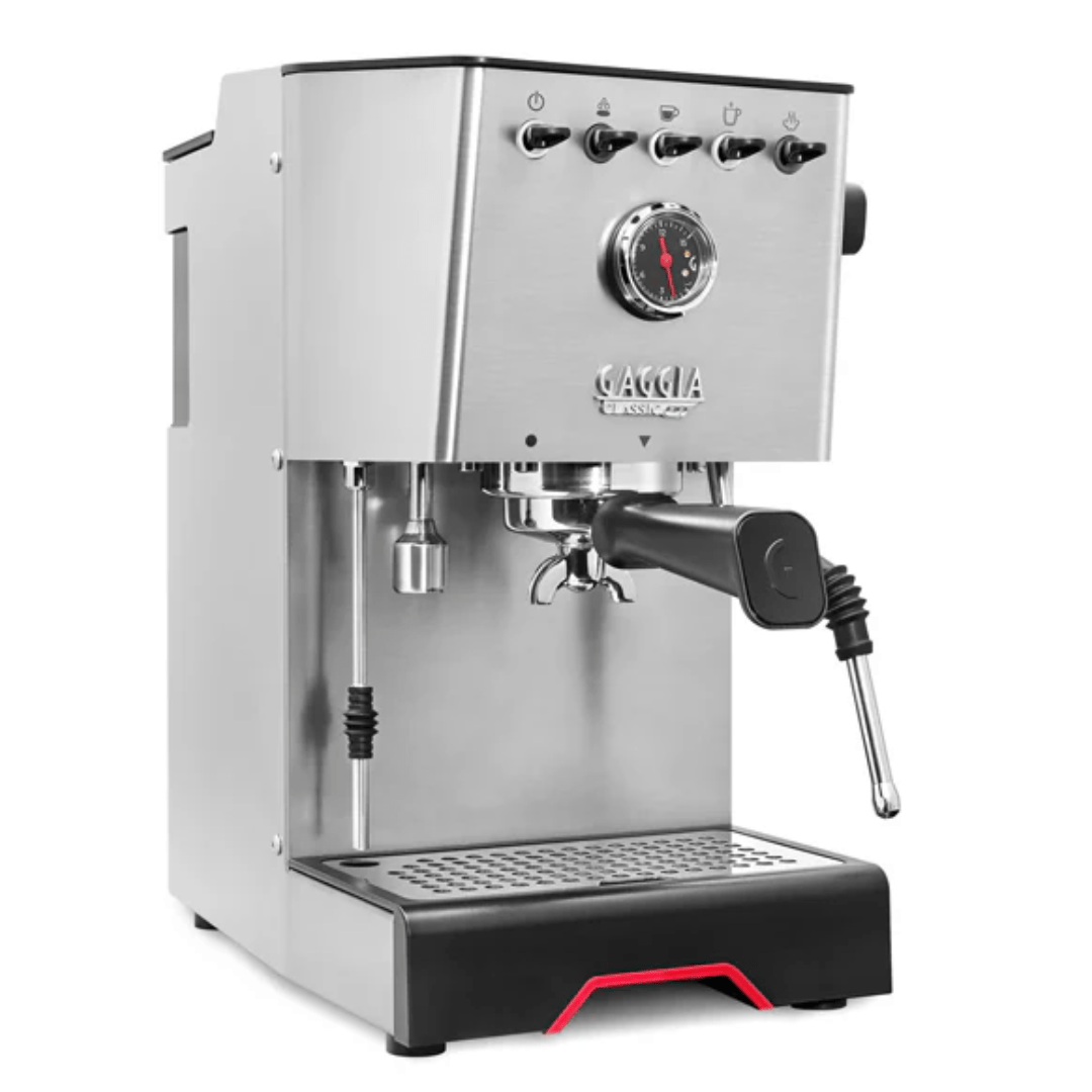 Gaggia Classic GT + 𝗙𝗥𝗘𝗘 𝗚𝗮𝗴𝗴𝗶𝗮 𝗠𝗗𝗙 55 𝗚𝗿𝗶𝗻𝗱𝗲𝗿 - Prestige Coffee - Gaggia - Stainless
