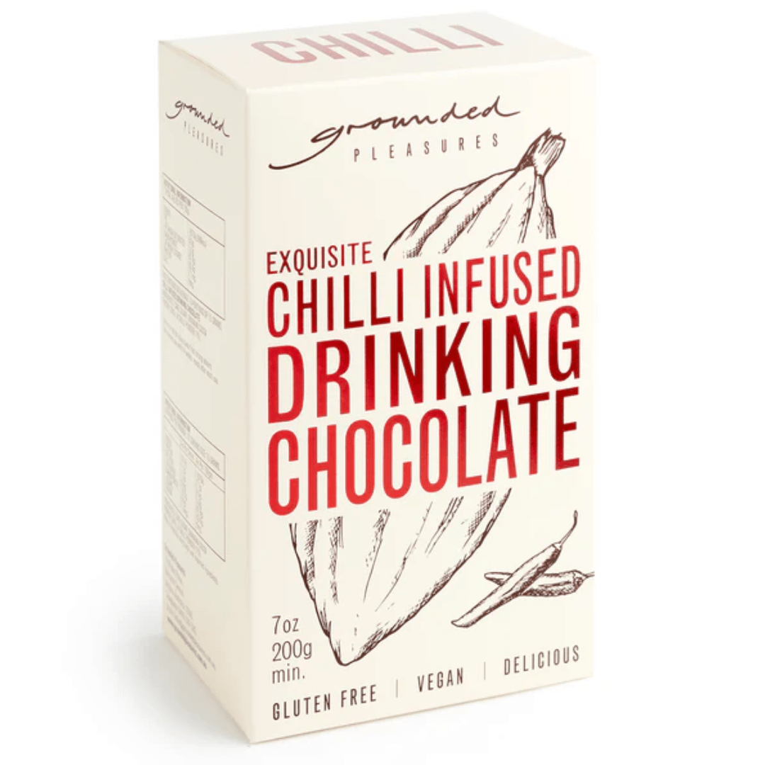 Grounded Pleasures Chilli Infused Drinking Chocolate - Prestige Coffee - Grounded Pleasures - 200g