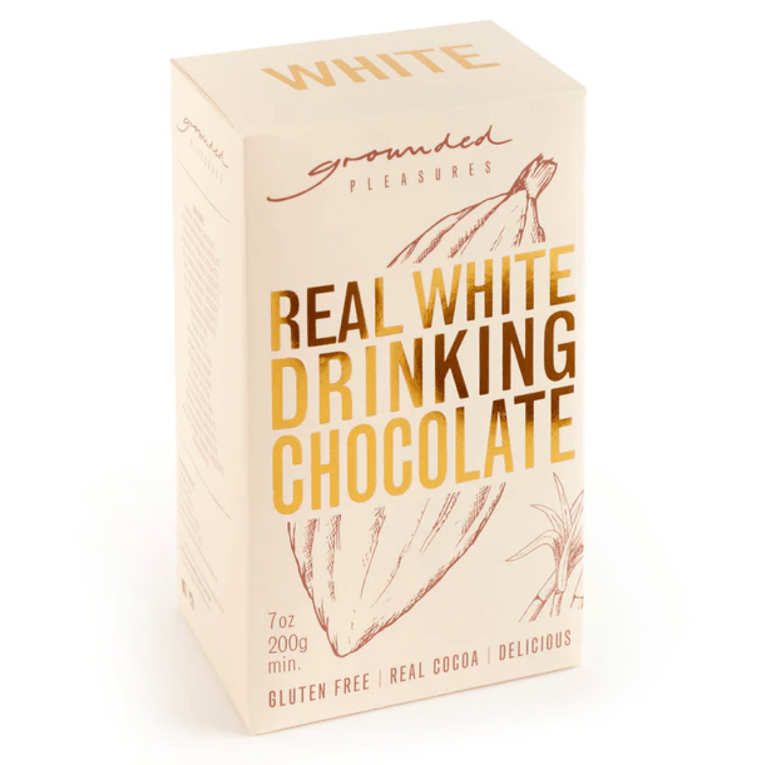 Grounded Pleasures Real White Drinking Chocolate - Prestige Coffee - Grounded Pleasures - 200g