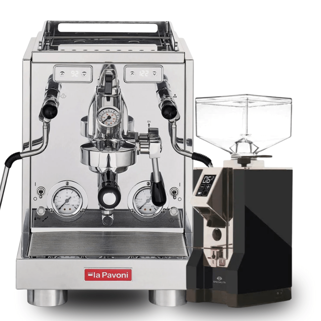 La Pavoni Botticelli Specialty & Eureka Specialita Bundle - Prestige Coffee - La Pavoni - Black