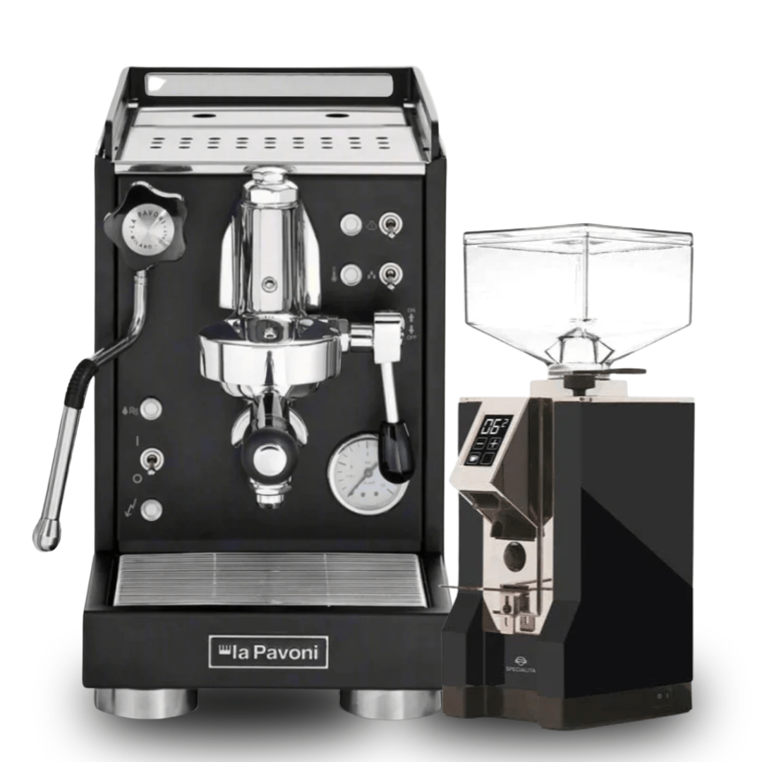 La Pavoni Cellini Mini & Eureka Specialita Bundle - Prestige Coffee - La Pavoni - Stainless