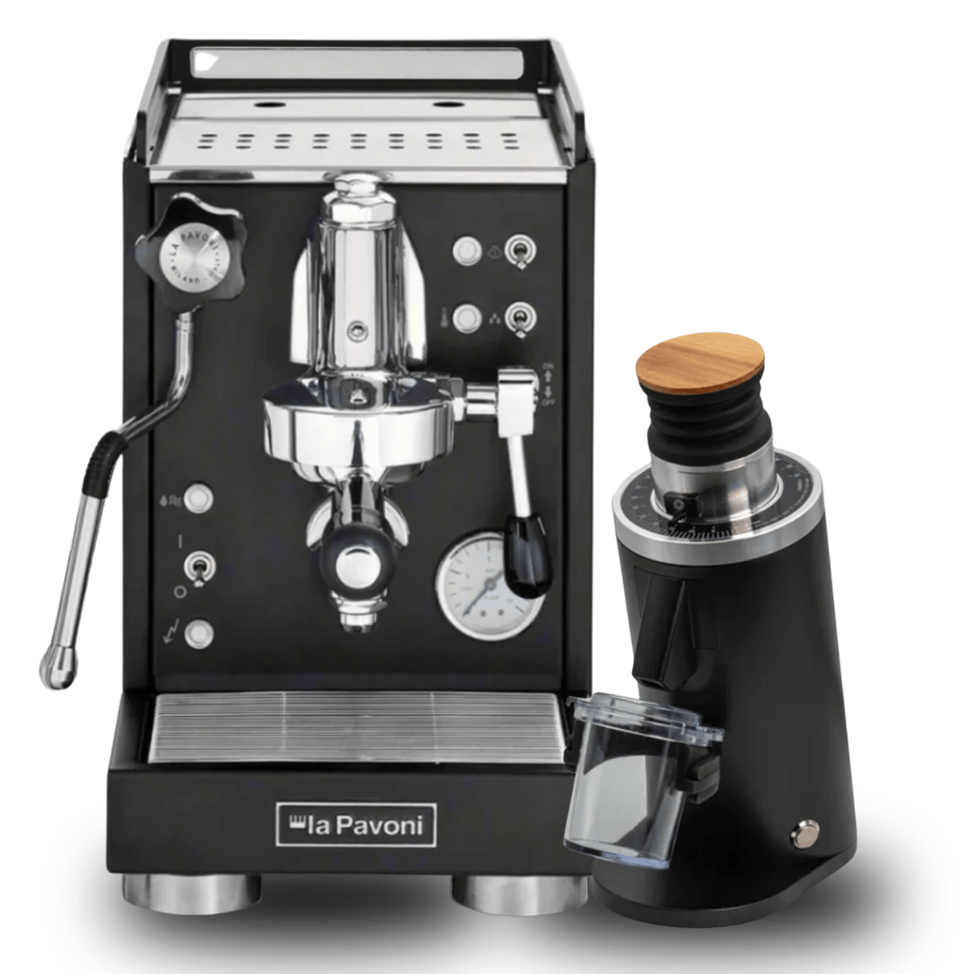 La Pavoni Cellini Mini & Turin DF54 Bundle - Prestige Coffee - La Pavoni - Stainless