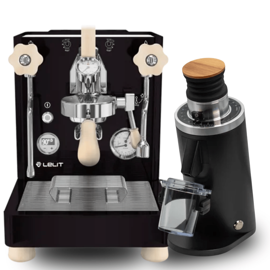 Lelit Bianca & Turin DF54 Bundle - Prestige Coffee - Lelit - Black