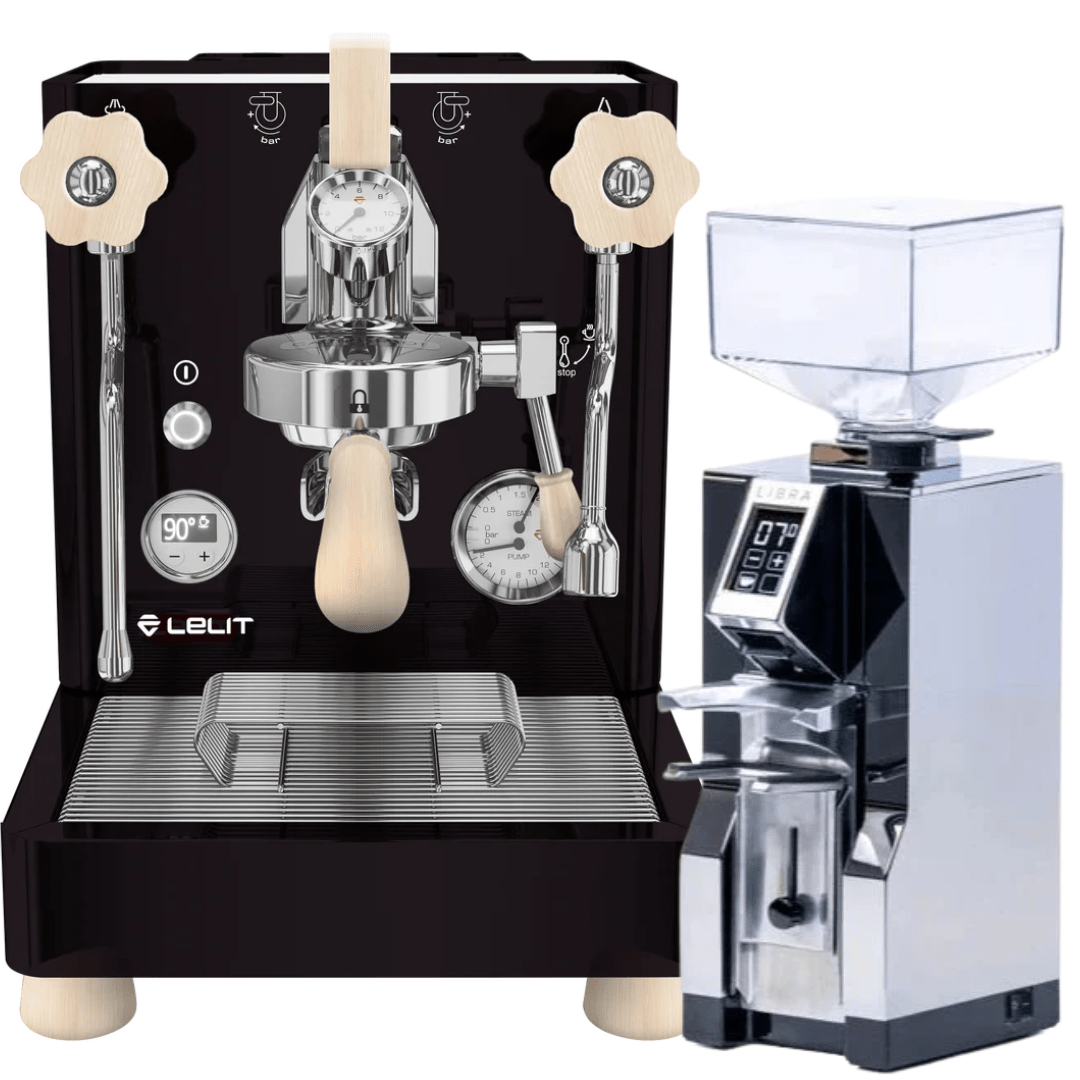 Lelit Bianca V3 & Eureka Libra Bundle - Prestige Coffee - Lelit - Black