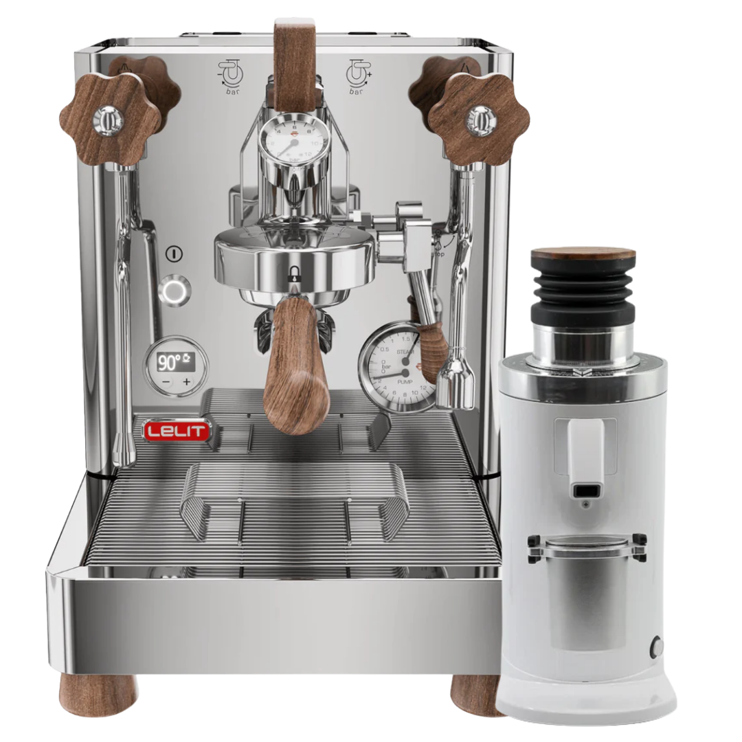 Lelit Bianca V3 & Turin DF64 V2 Coffee Machine & Grinder Bundle