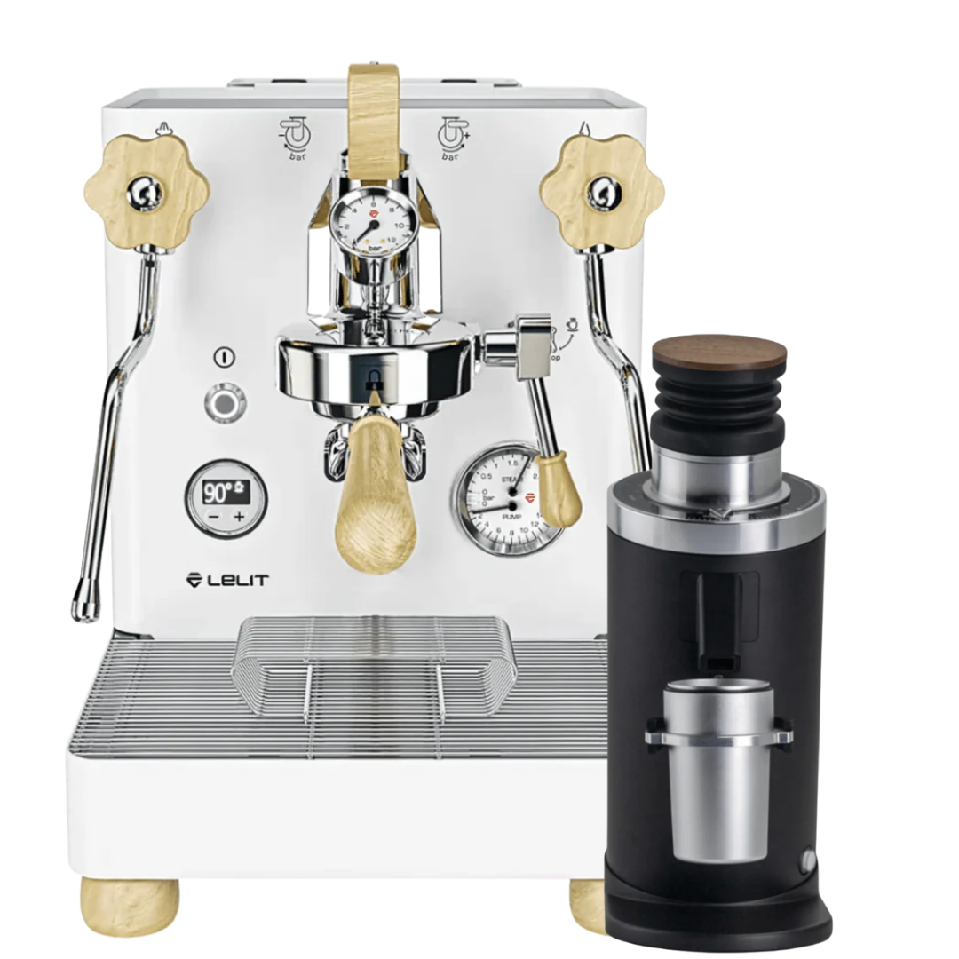 Lelit Bianca V3 & Turin DF64 V2 Coffee Machine & Grinder Bundle