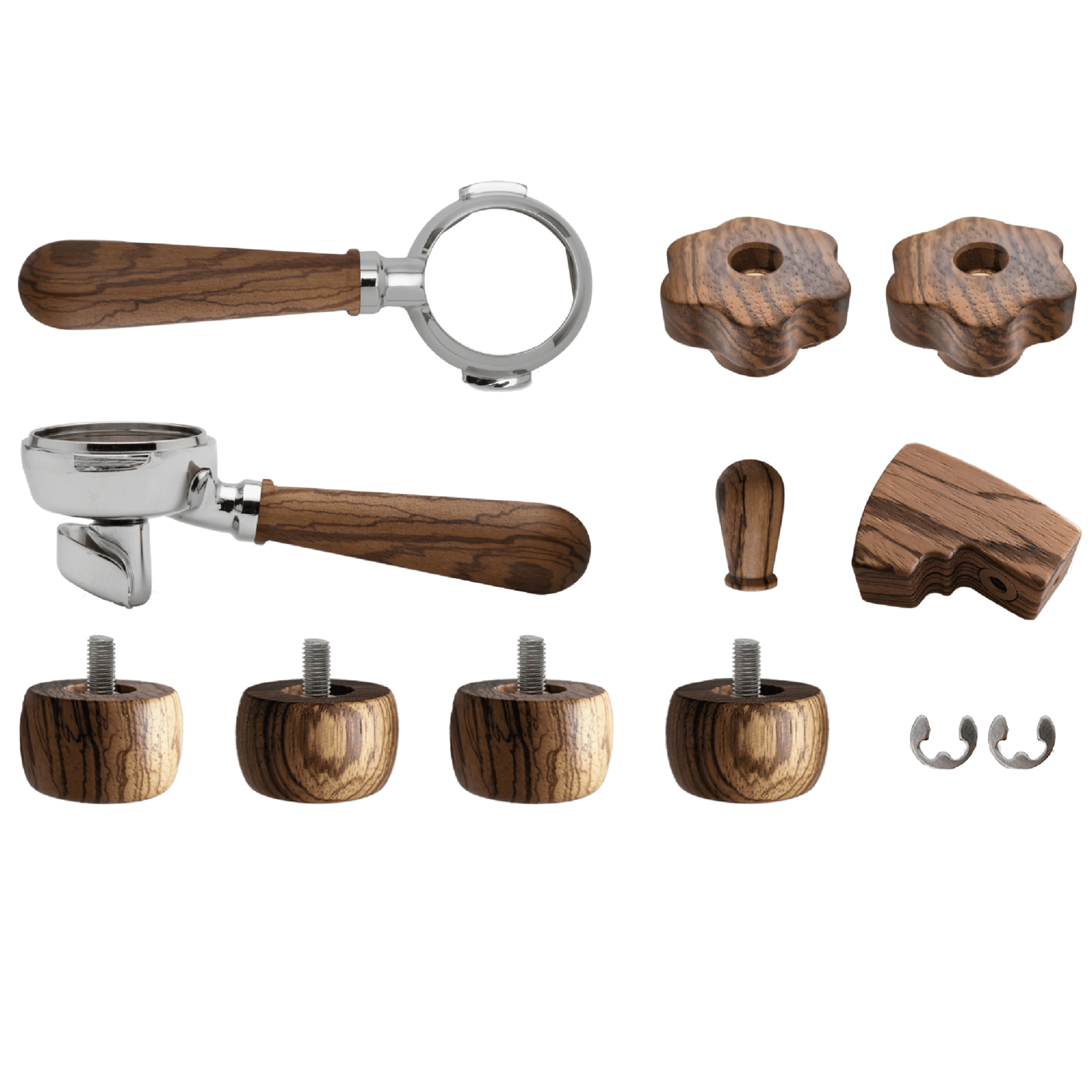 Lelit Bianca Zebra Wood Complete Kit - Prestige Coffee - Lelit -