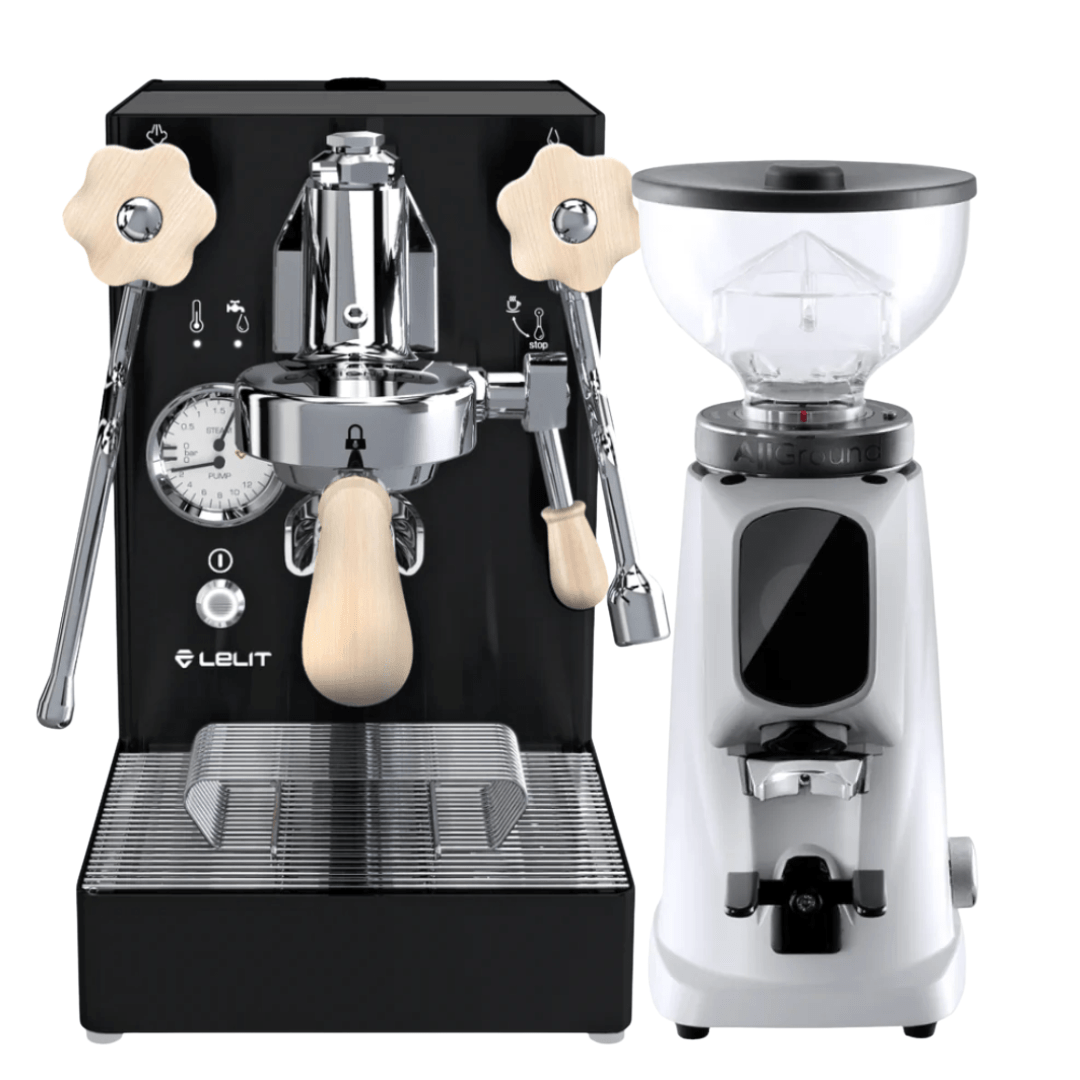 Lelit Mara X V2 & Fiorenzato AllGround Sense Bundle - Prestige Coffee - Lelit - Black
