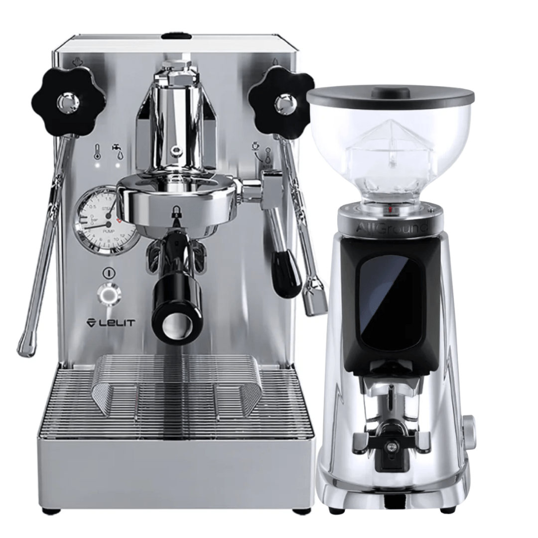 Lelit Mara X V2 & Fiorenzato AllGround Sense Bundle - Prestige Coffee - Lelit - Stainless