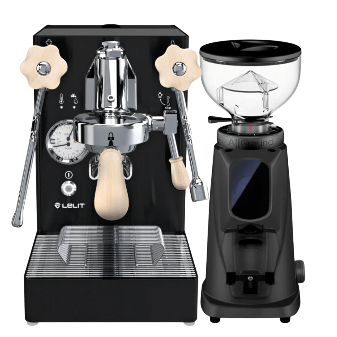 Lelit Mara X V2 & Fiorenzato AllGround Sense Bundle - Prestige Coffee - Lelit - Black