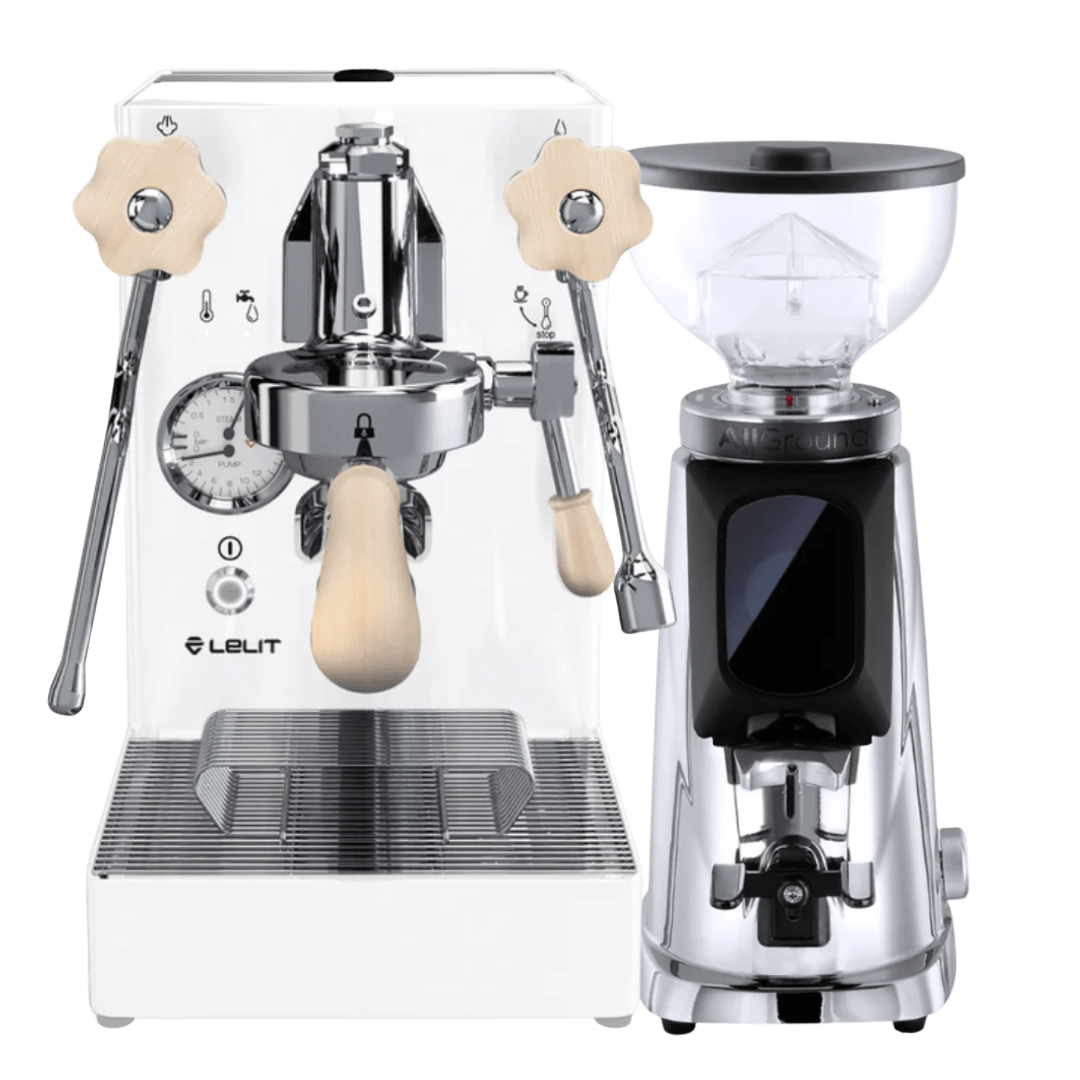 Lelit Mara X V2 & Fiorenzato AllGround Sense Bundle - Prestige Coffee - Lelit - White