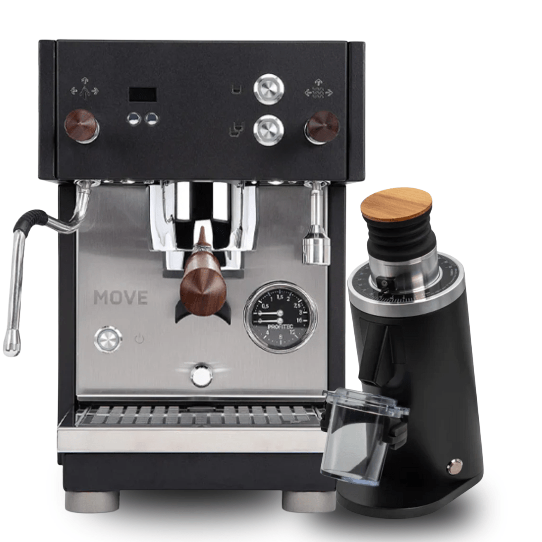 Profitec MOVE & Turin DF54 Bundle - Prestige Coffee - Profitec - Black