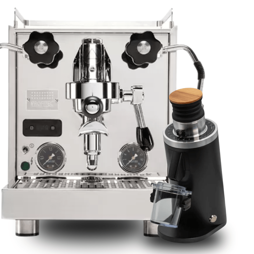 Profitec Pro 600 QS & Turin DF54 Bundle - Prestige Coffee - Profitec - Without Flow Regulator