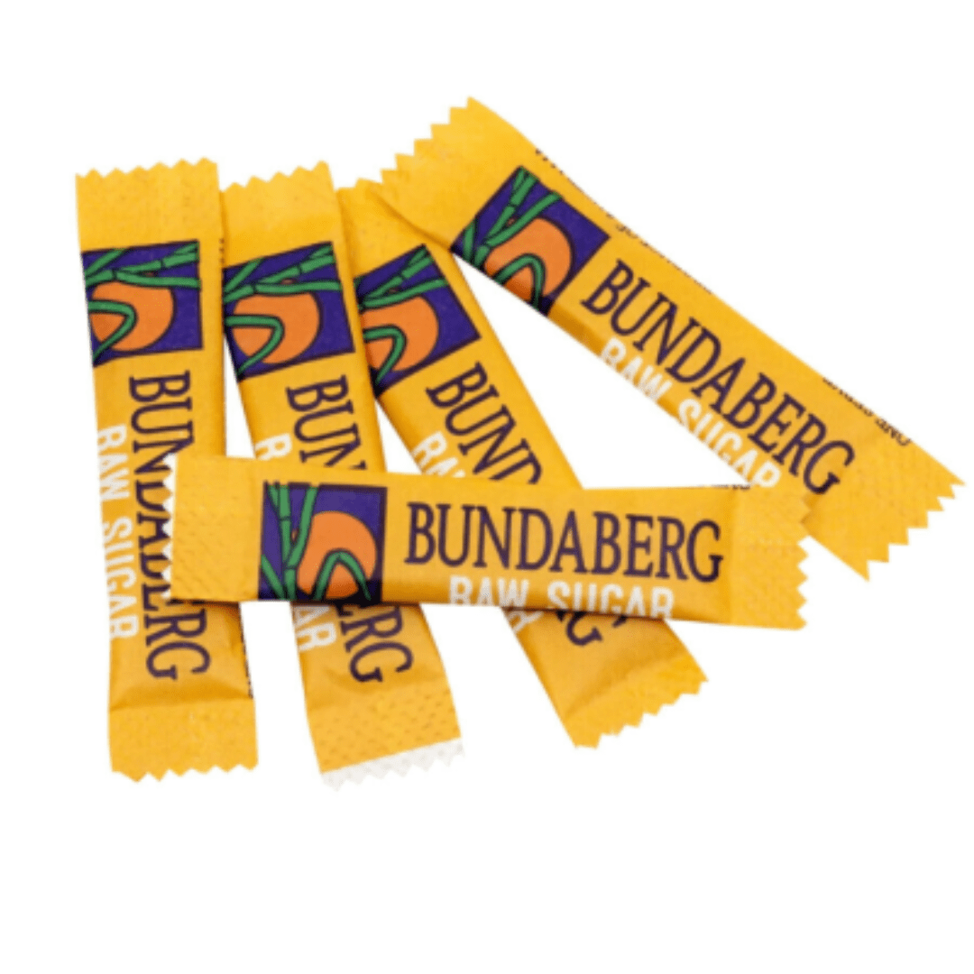 Raw Sugar Sticks (2000 serves) - Prestige Coffee - Bundaberg -