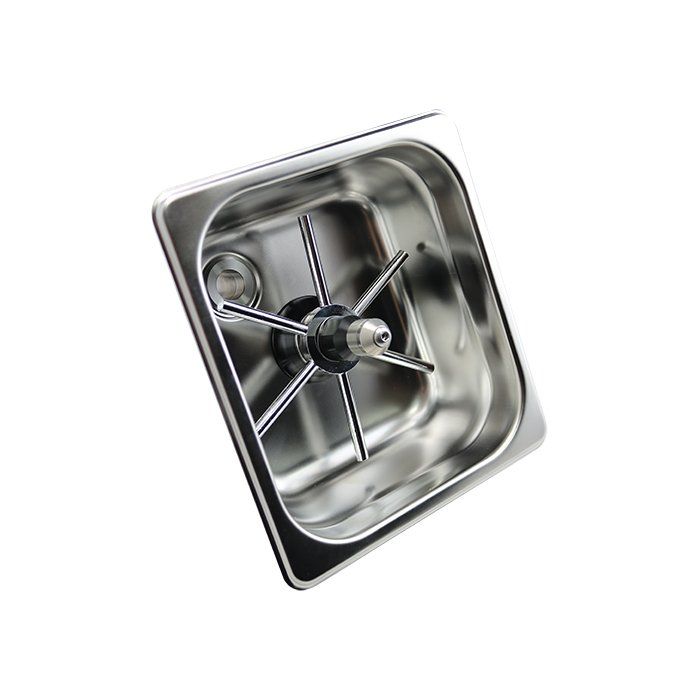 Rhino Pitcher Rinser Square - 150mm - Spinjet. NSF Certified - Prestige Coffee - Rhino -