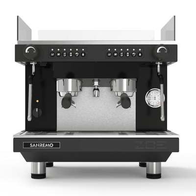 Sanremo Zoe Compact commercial espresso machine in black