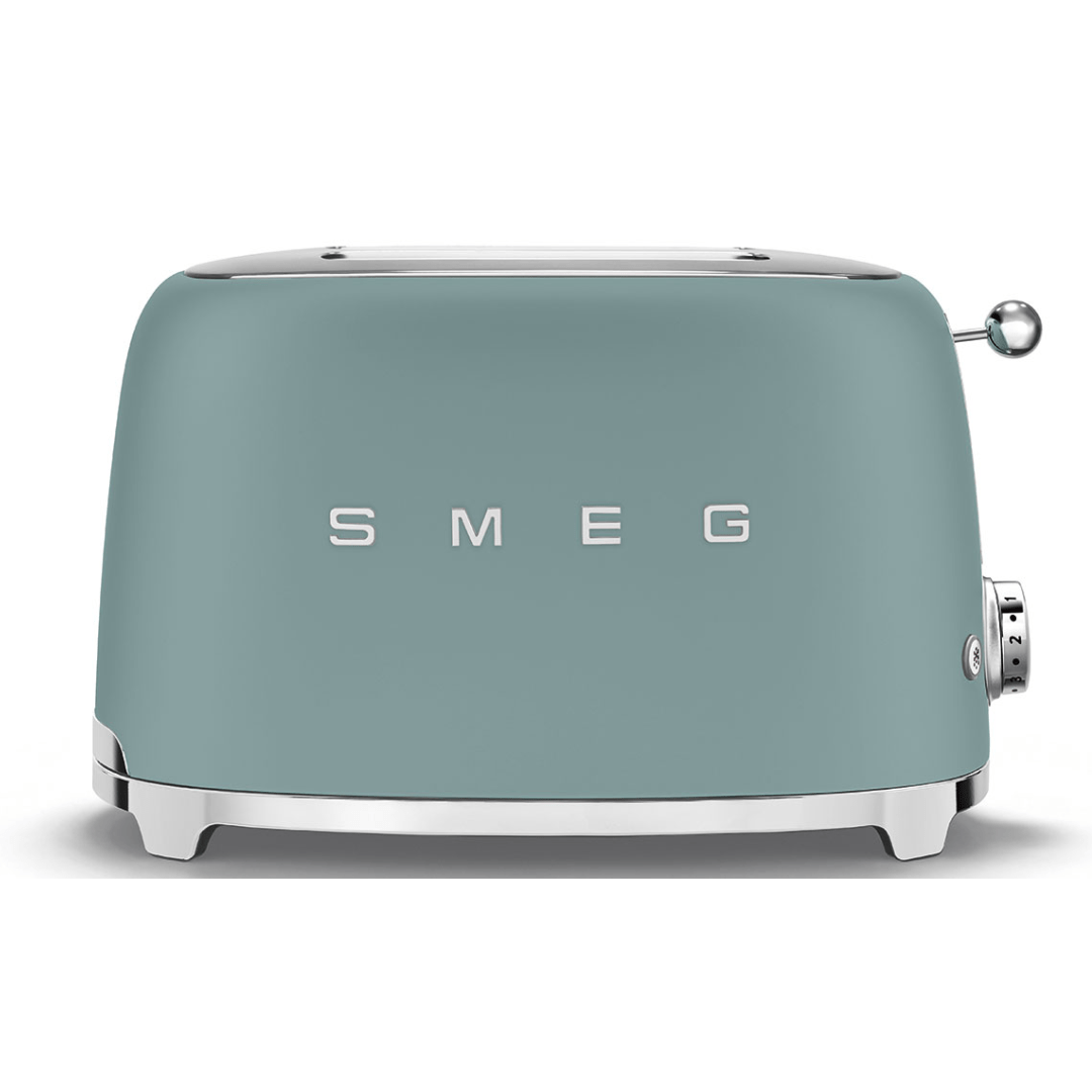 Smeg 2 Slice Toaster TSF01 - Carton Damaged - Prestige Coffee - Smeg - Emerald