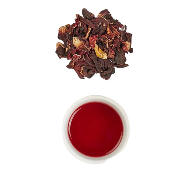 T - bar Hibiscus Flower Herbal Tea - Prestige Coffee - T - bar - 25g loose leaf tea