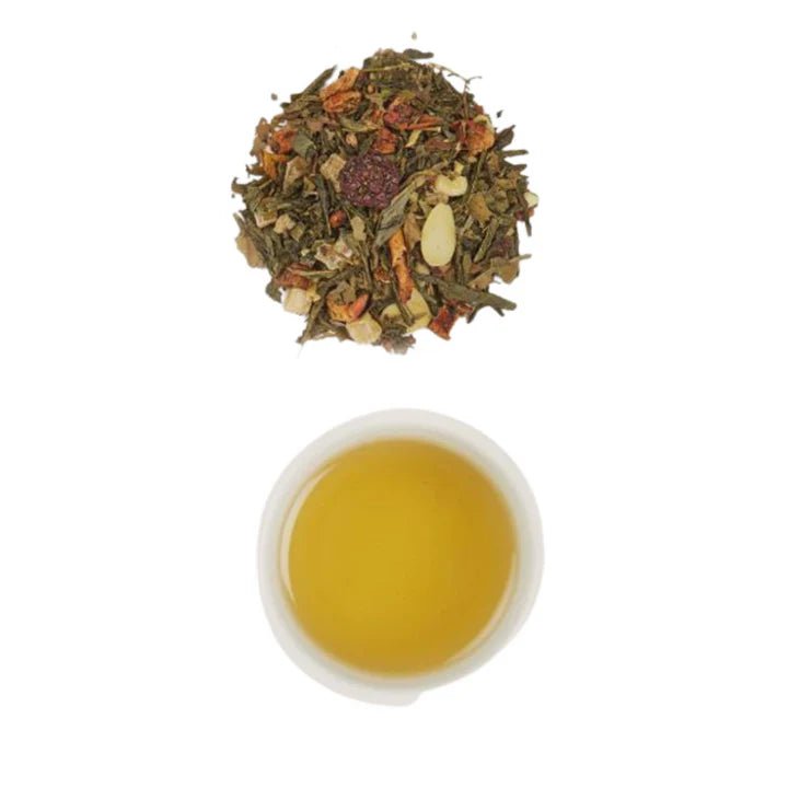 T - bar Peanut Butter and Jam Green Tea Blend - Prestige Coffee - T - bar - Biodegradable Premium Silken Pyramid Tea Bags x 20