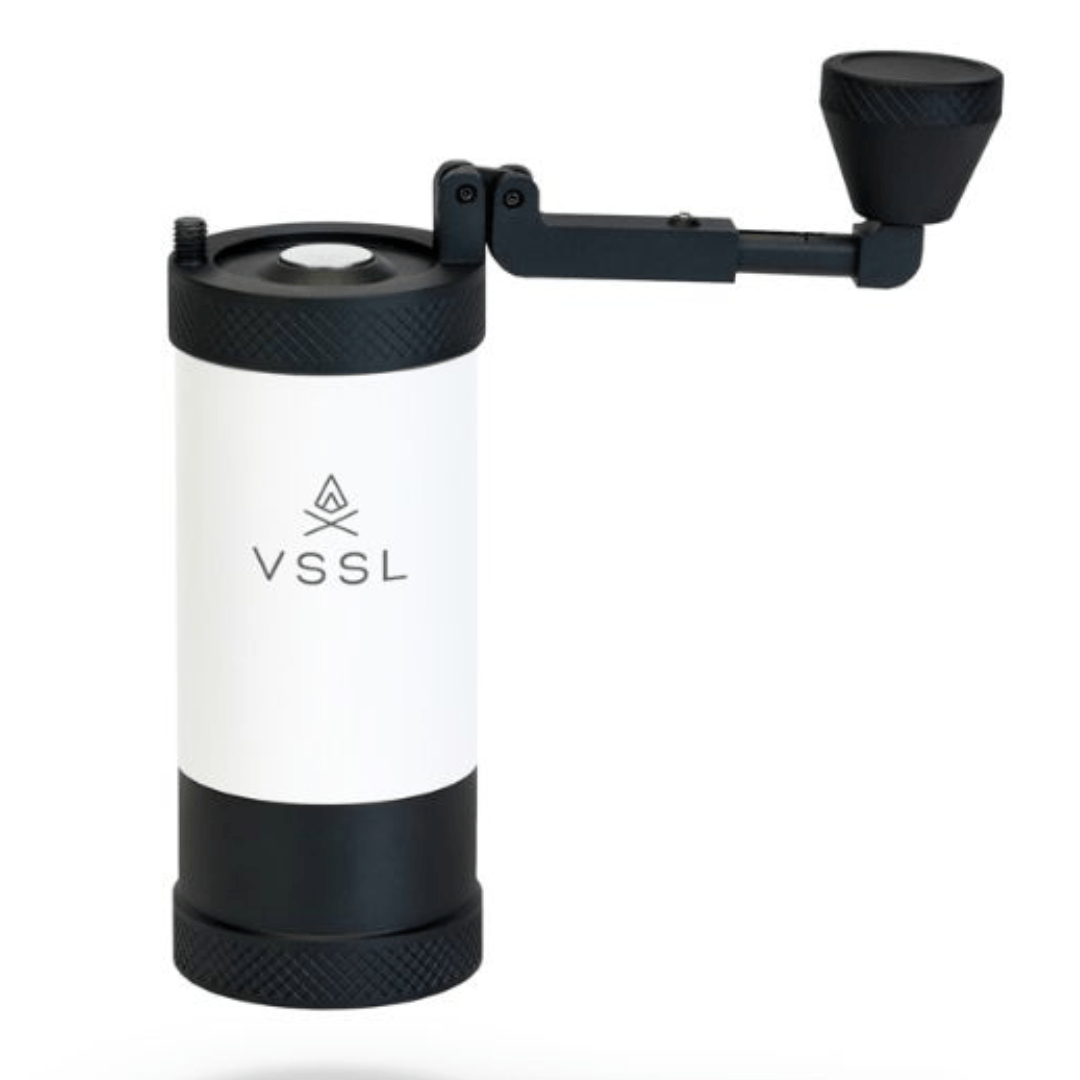 VSSL Java Hand Grinder - White - Prestige Coffee - VSSL -