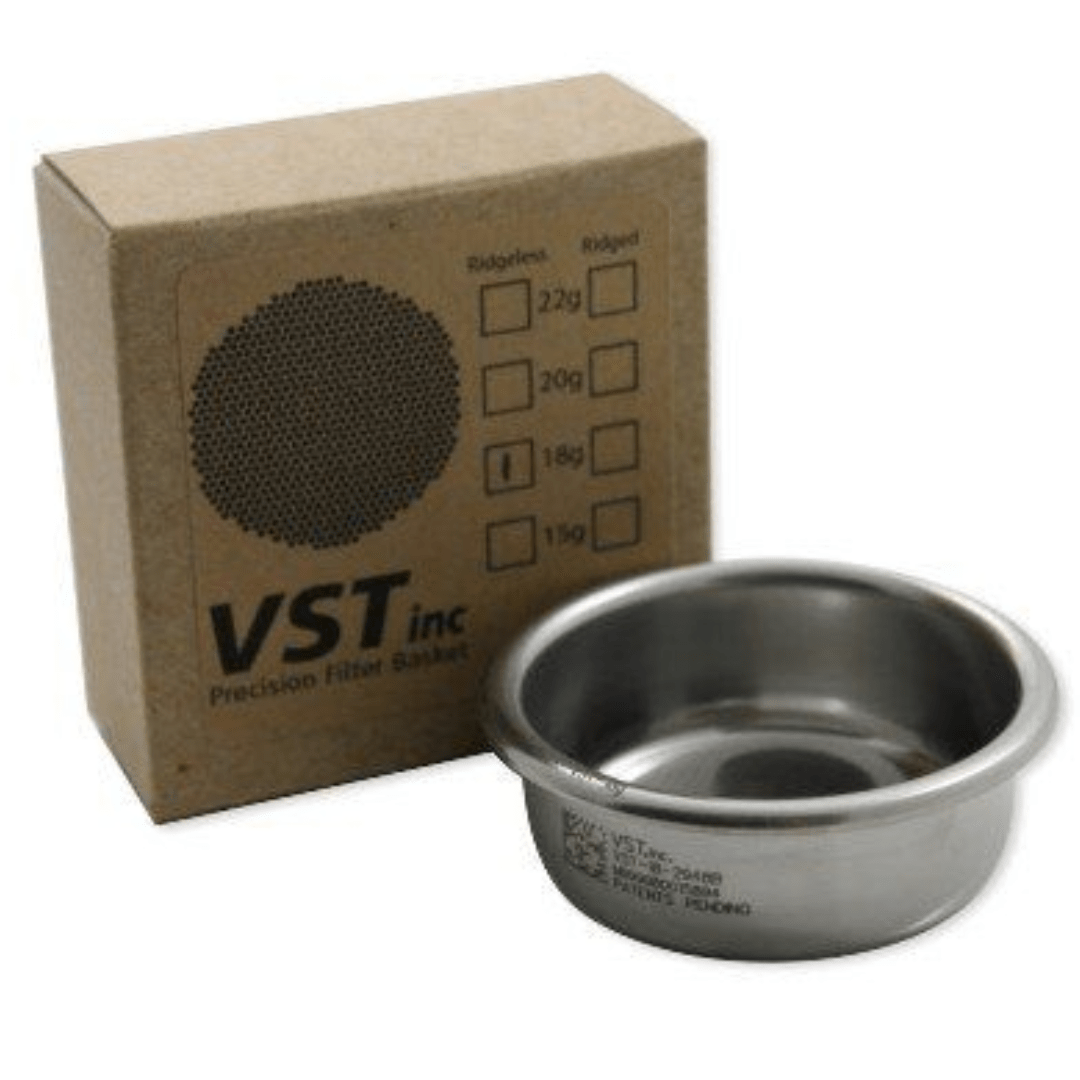 VST Precision Ridgeless Filter Basket - Double - 18g - Prestige Coffee - VST -