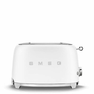 Smeg 2 Slice Toaster TSF01 - Carton Damaged - Prestige Coffee - Smeg - Matte White