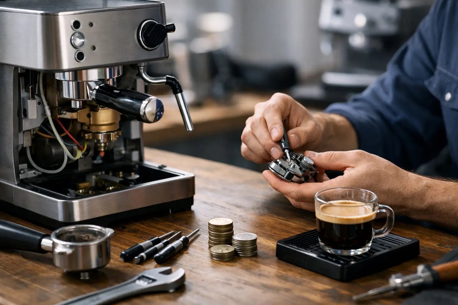 Can Coffee Machines Be Repaired? When It Pays - Prestige Coffee