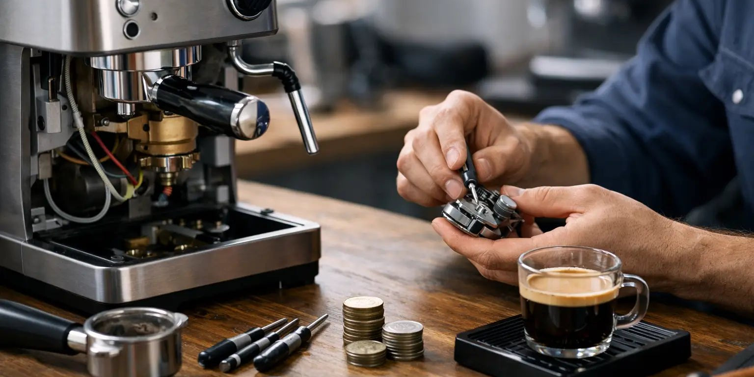 Can Coffee Machines Be Repaired? When It Pays - Prestige Coffee