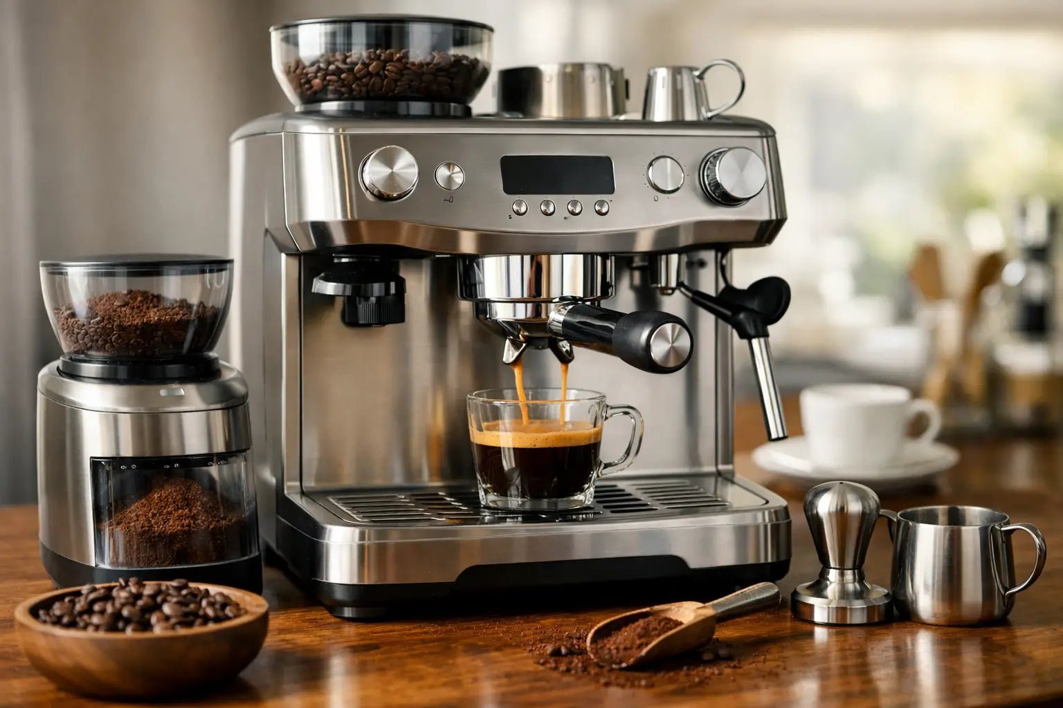 Choosing an Espresso Machine with Grinder Bundle - Prestige Coffee