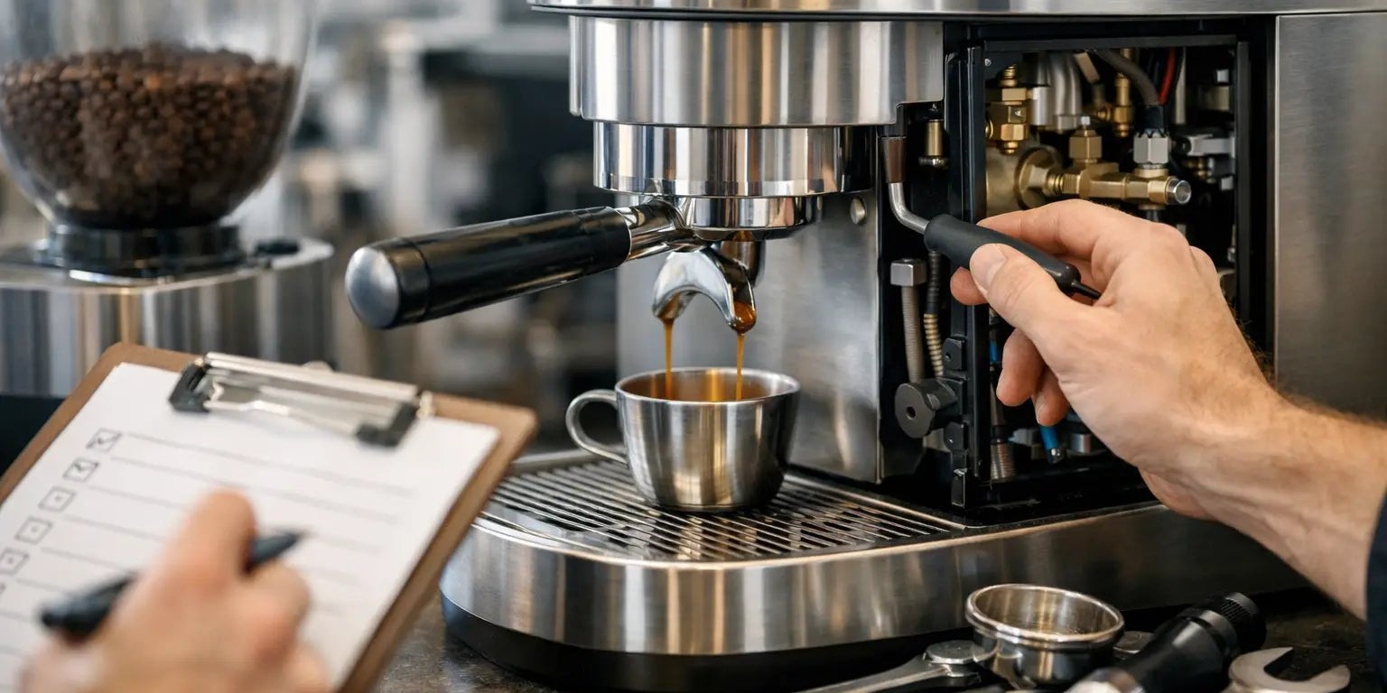 Coffee Machine Service Checklist for Better Coffee - Prestige Coffee