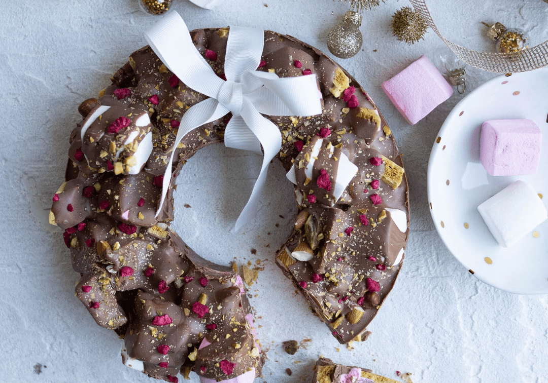 Delight Your Taste Buds with This Irresistible Rocky Road Wreath - Prestige Coffee