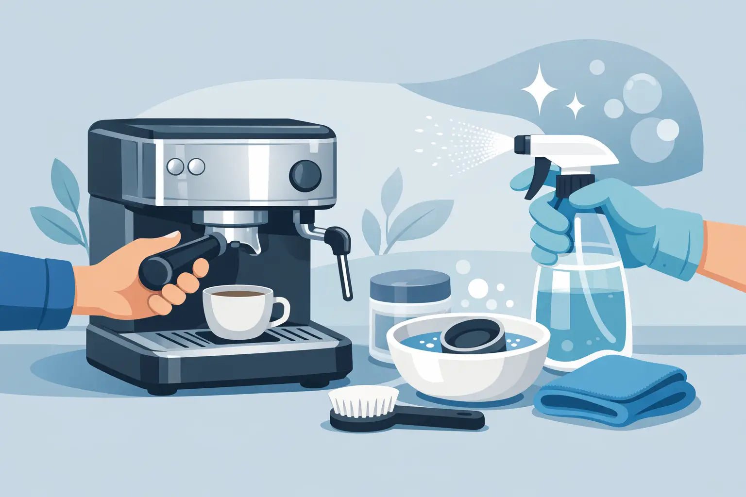 How to Clean Home Coffee Machine Properly - Prestige Coffee