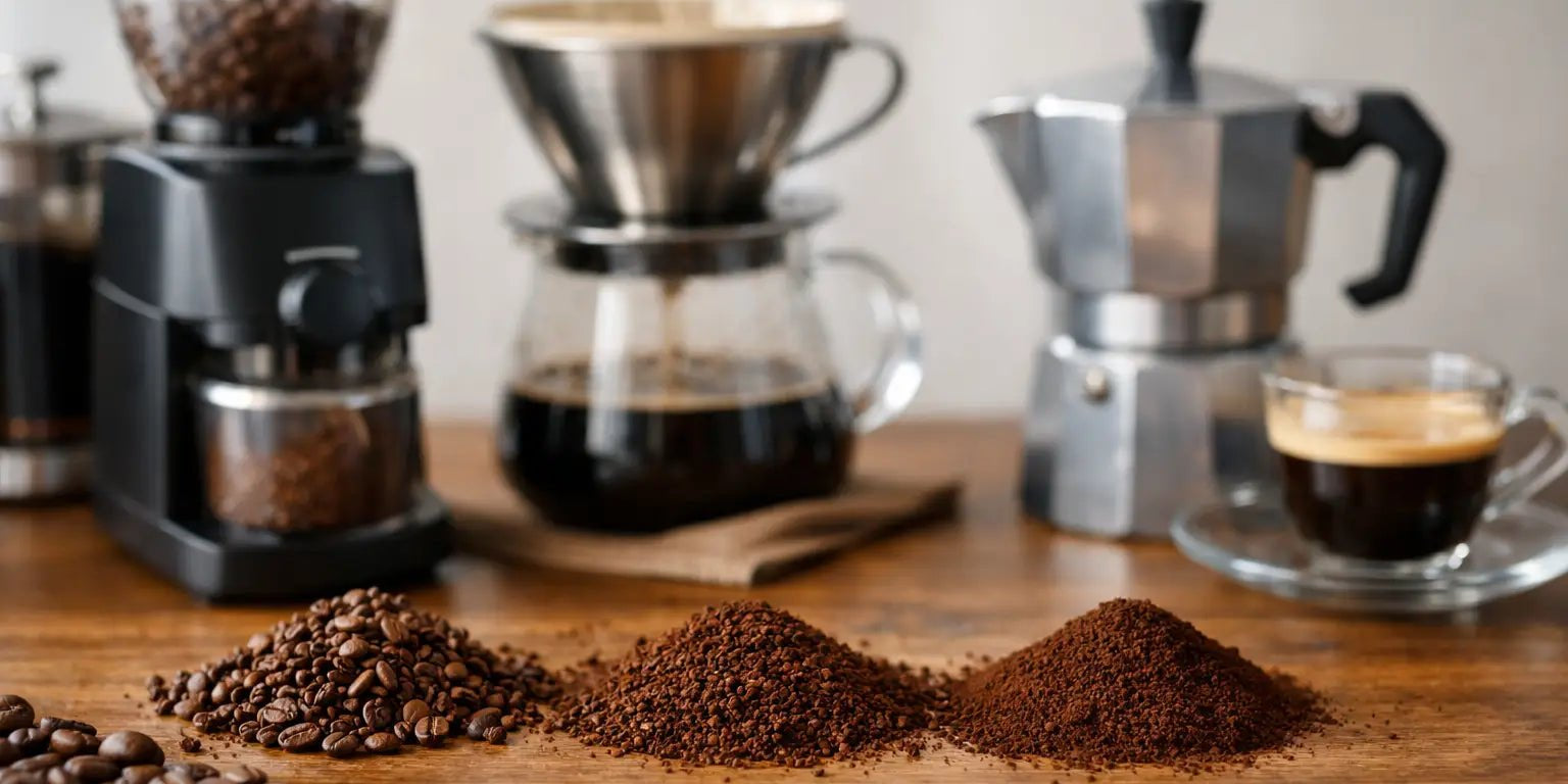 How to Set Grind Size for Better Coffee at Home - Prestige Coffee