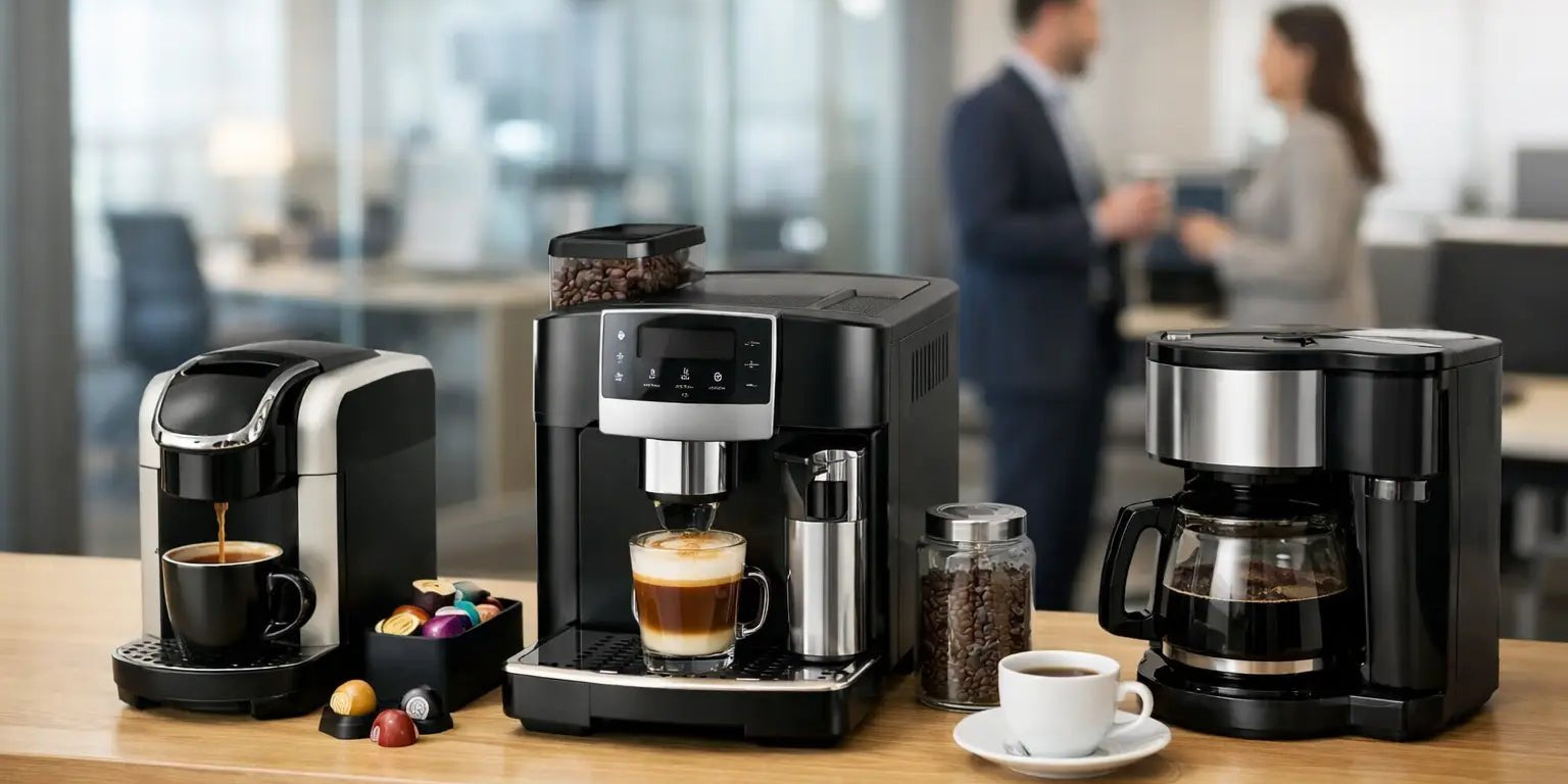 Which Coffee Machine Suits Offices? A Practical Guide - Prestige Coffee