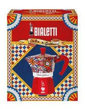 Bialetti Dolce&Gabbana Moka Express 3 Cup Sicilian Cart