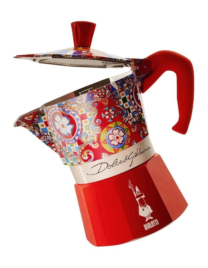 Bialetti Dolce&Gabbana Moka Express 6 Cup Sicilian Cart