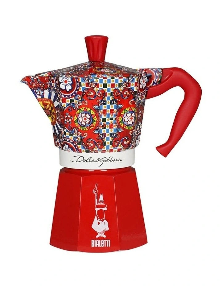 Bialetti Dolce&Gabbana Moka Express 6 Cup Sicilian Cart