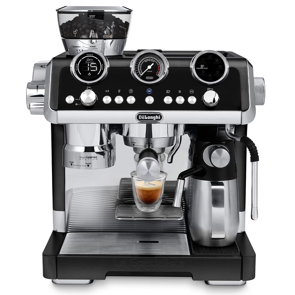 Delonghi La Specialista Maestro Cold Brew Black Matte Coffee Machine Factory Seconds EC9865BM